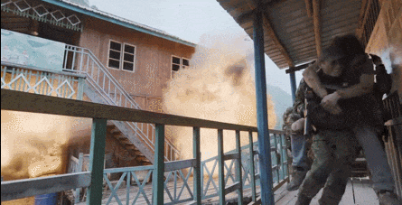 great action scene