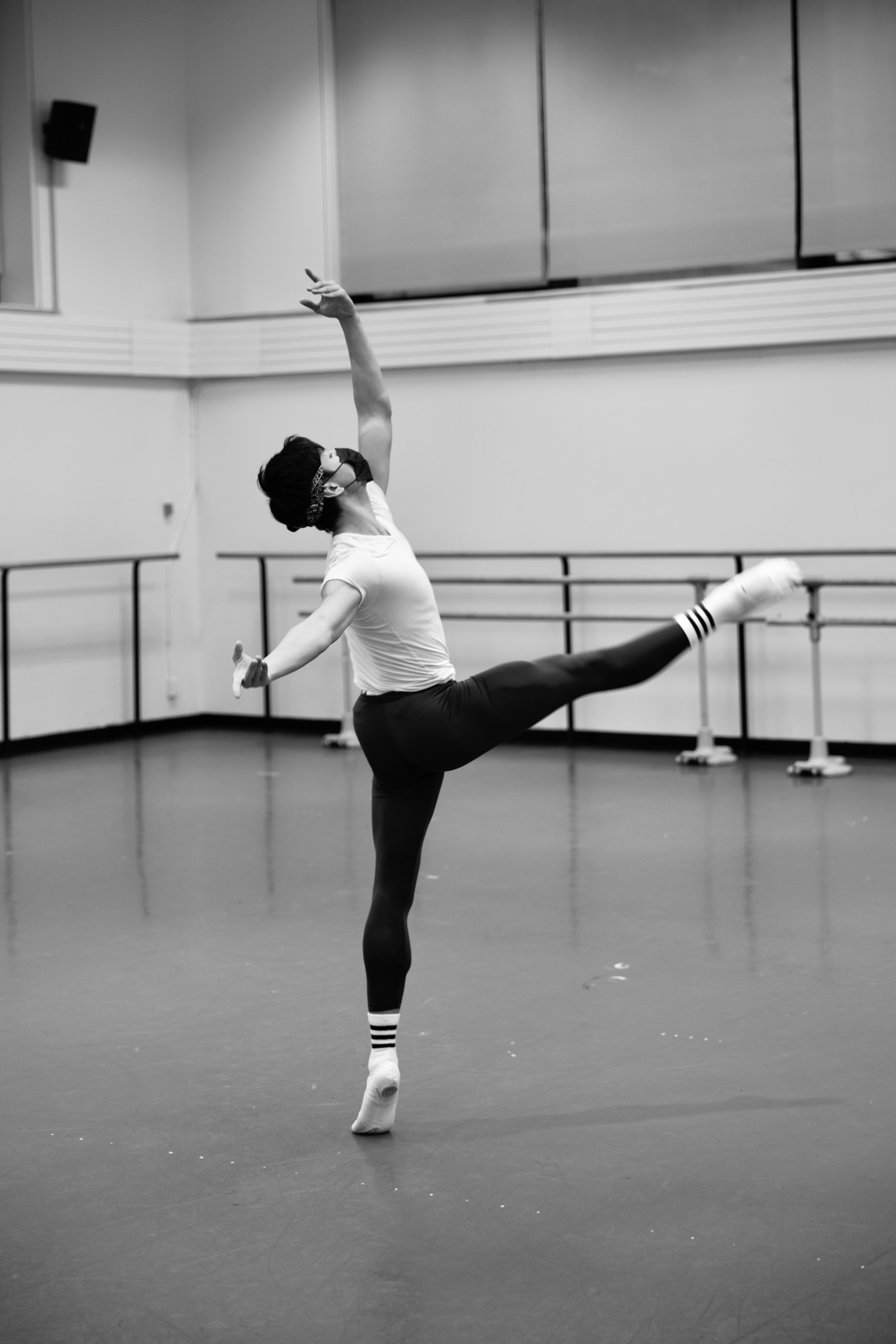 Chen Zhenwei in the rehearsal hall