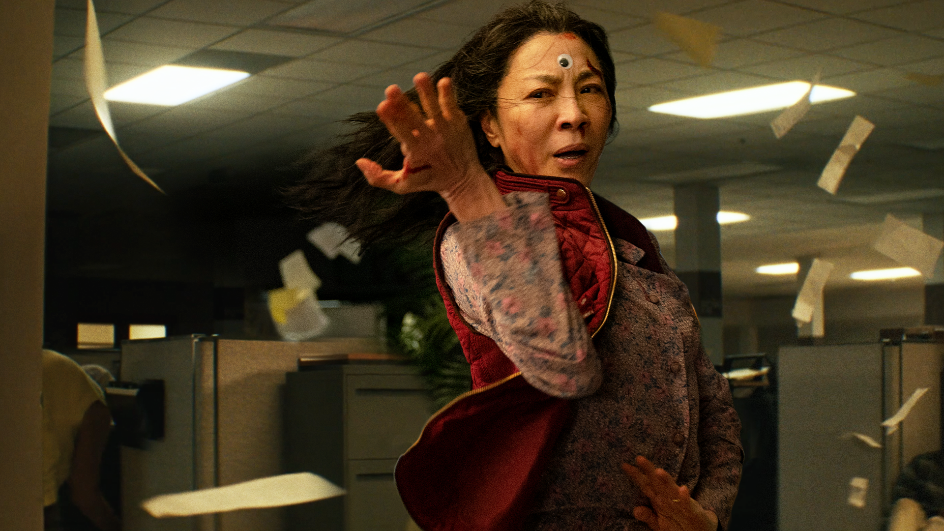 "The whole universe in a flash" stills