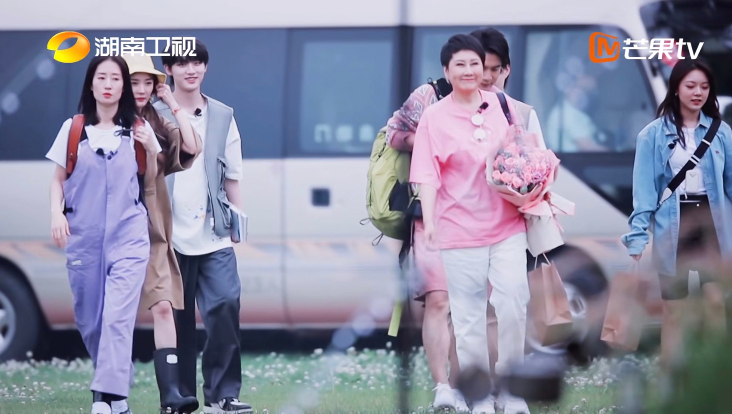 Stills of "Flowers and Teenagers Camping Season"