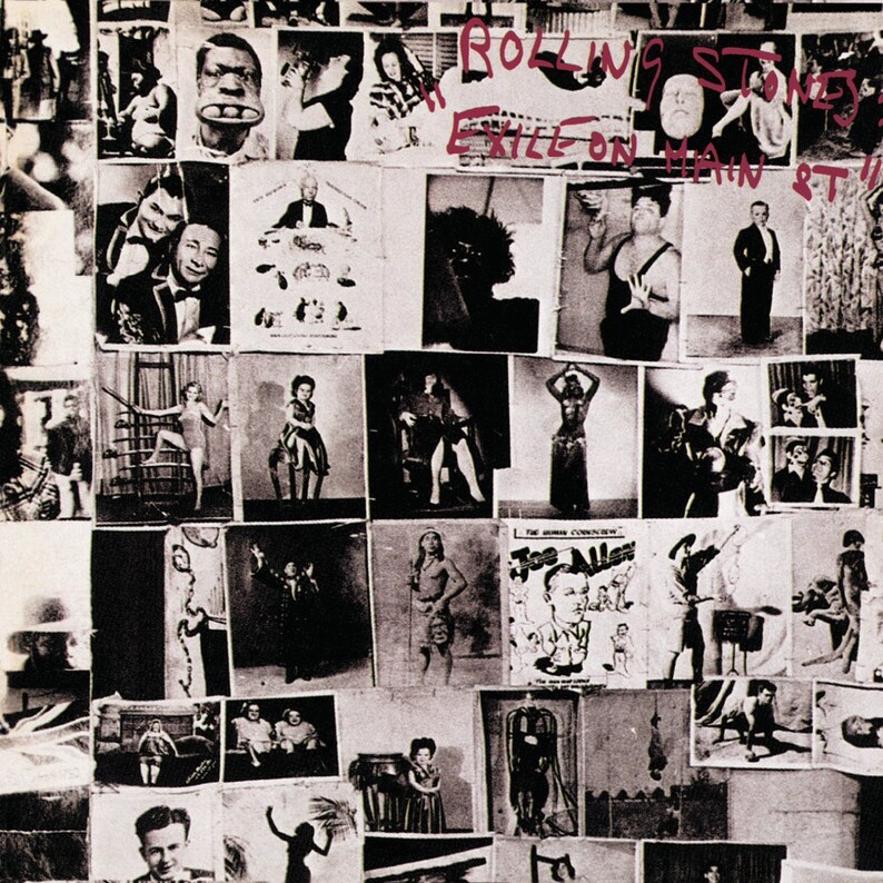 "Exile On Main Street" album cover