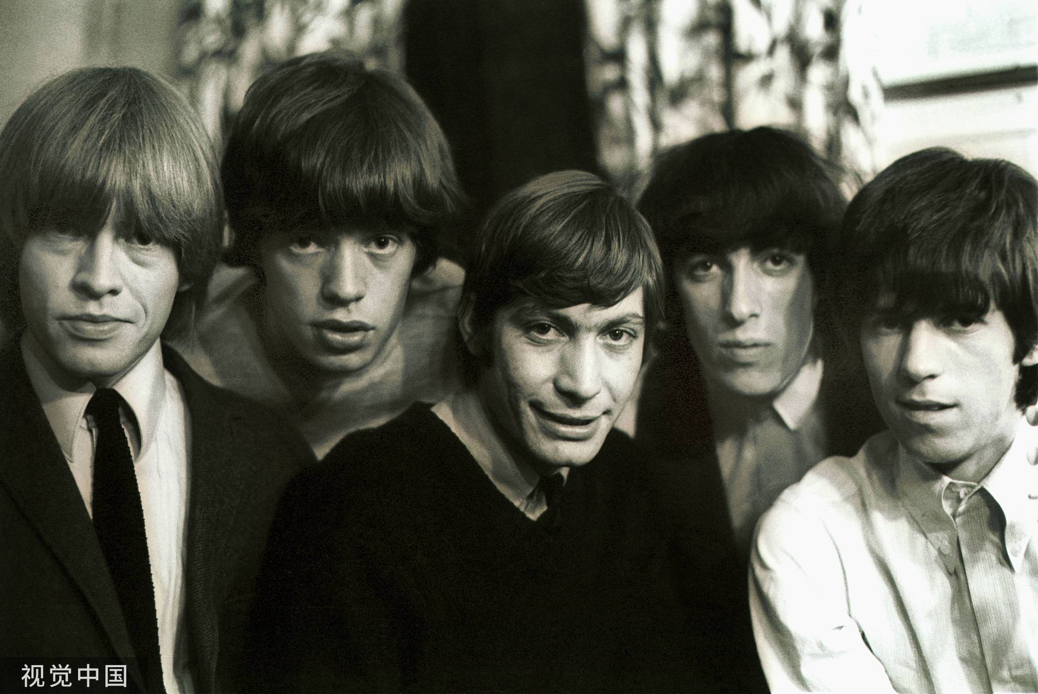 In 1969, members of the British "Rolling Stones" took a group photo Visual China Data Map