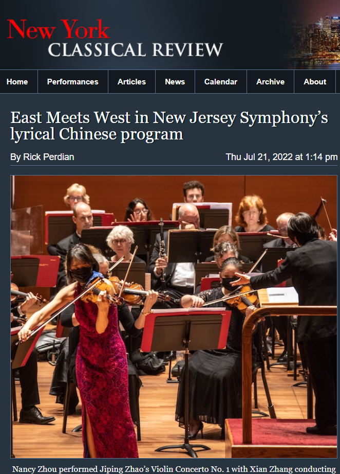 New York media reports on Zhou Ying's performance