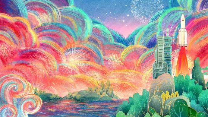 "The First Lesson of 2022" will be broadcast on CCTV tonight: struggle to achieve dreams