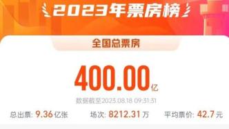 The strongest summer file was born, and the box office in 2023 exceeded 40 billion yuan
