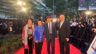 Four artists from Shanghai walked on the red carpet of the Tokyo International Film Festival and took home the Golden Crane Award for their new film