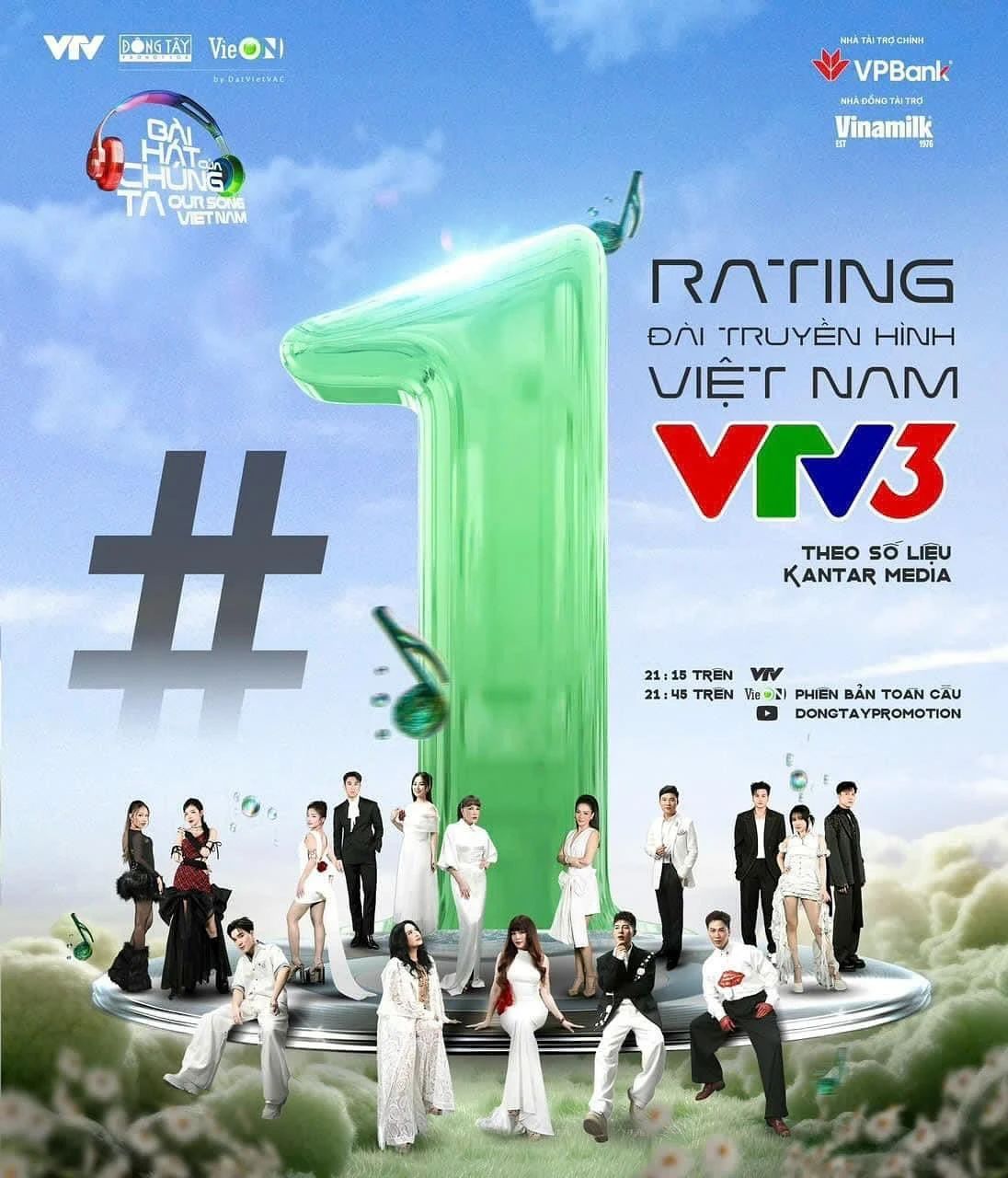 The premiere quickly became the ratings champion, with the Vietnamese version of "Our Song" on Dragon TV receiving positive reviews.