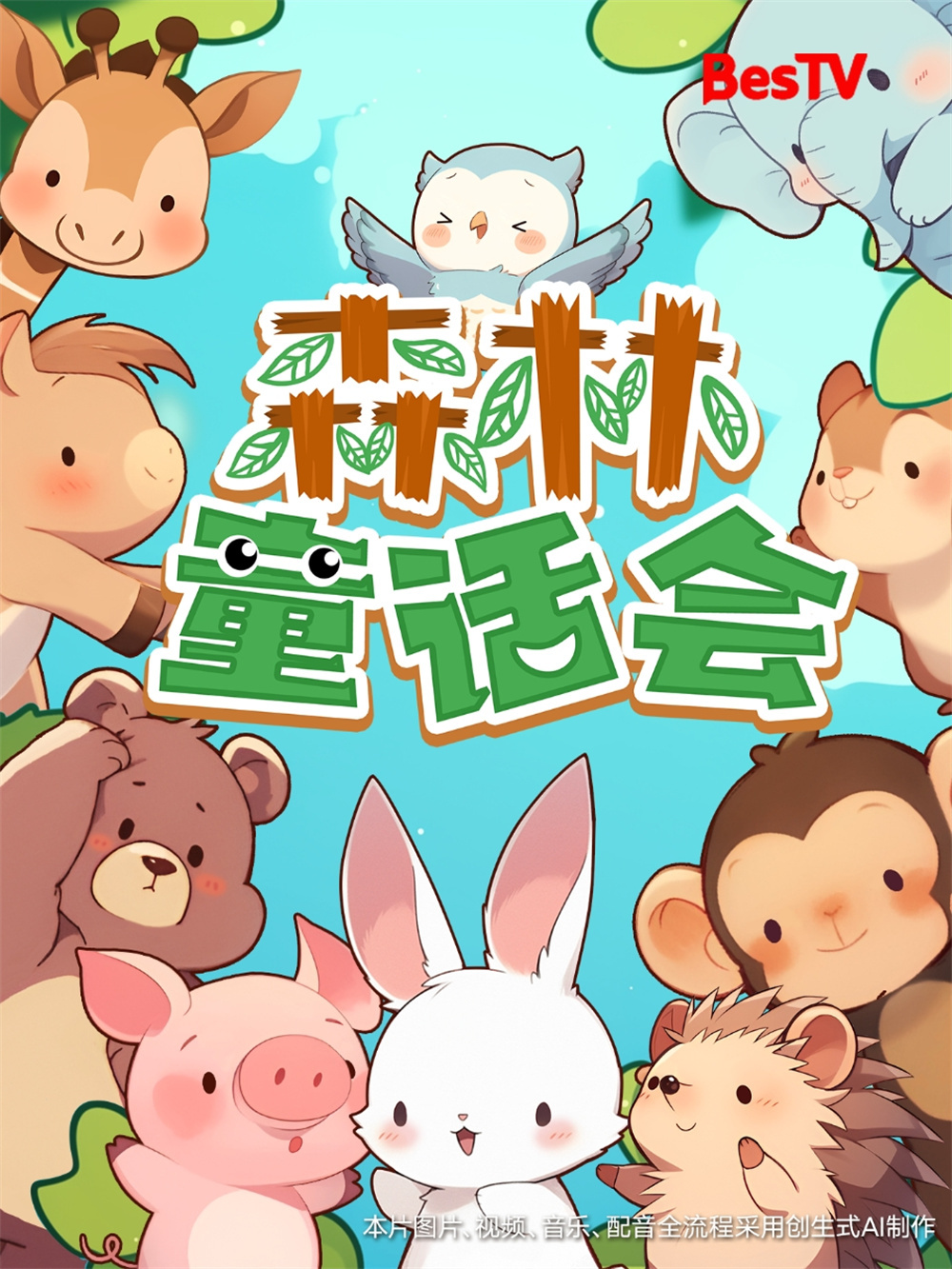 The children's picture book animation series "Forest Fairy Tale Club" created purely by AI is about to be launched