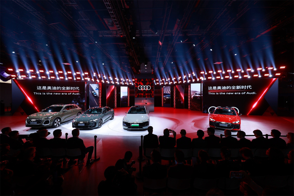 Audi's strongest lineup ever arrives at Shanghai Auto Show, ushering in a new era in China