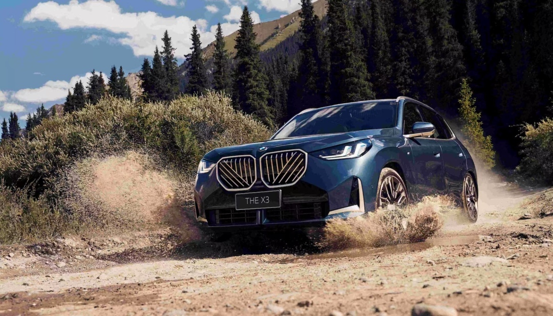 BMW X3's wheelbase is extended for the first time, making it more fun to drive and more comfortable.