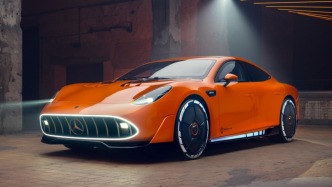 Mercedes-Benz launches the first car based on its all-new pure electric platform, with the AMG GTXX concept car making its global debut