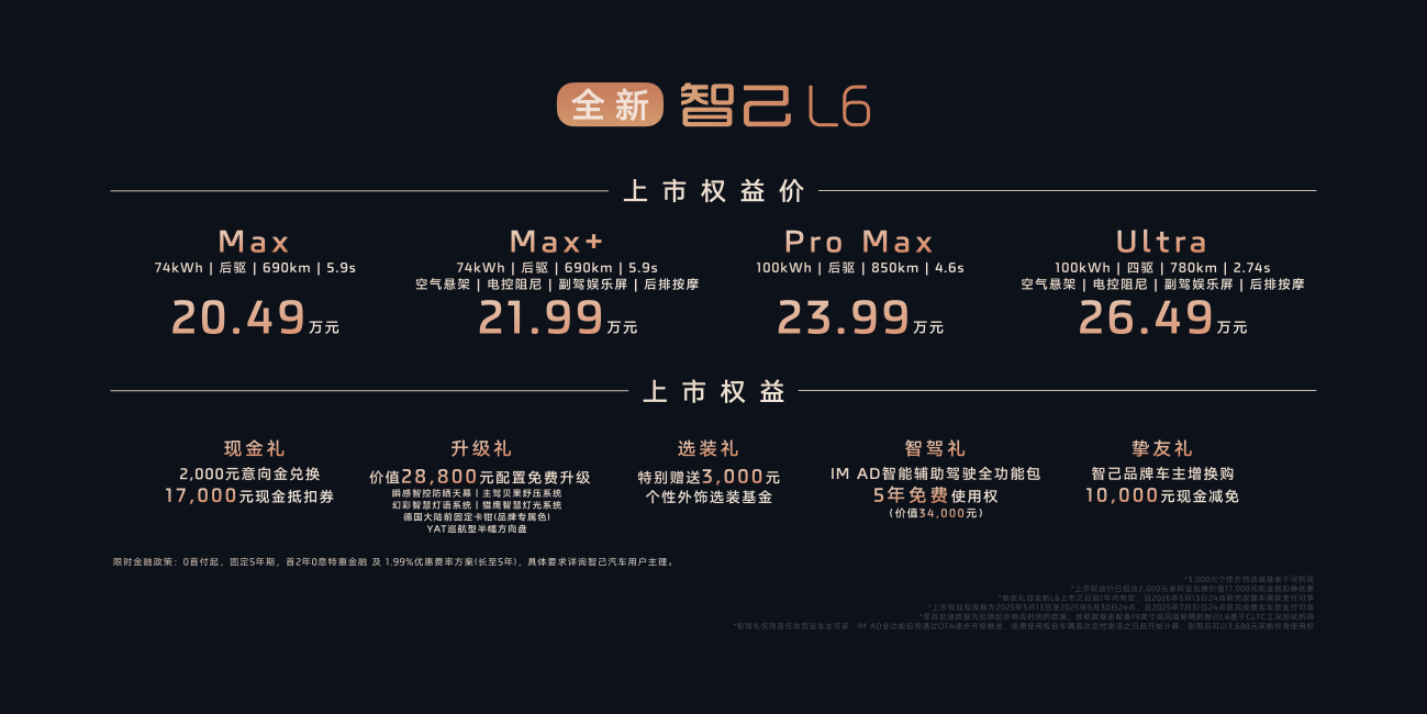 New Zhiji L6 shifts smart cars to equal experience