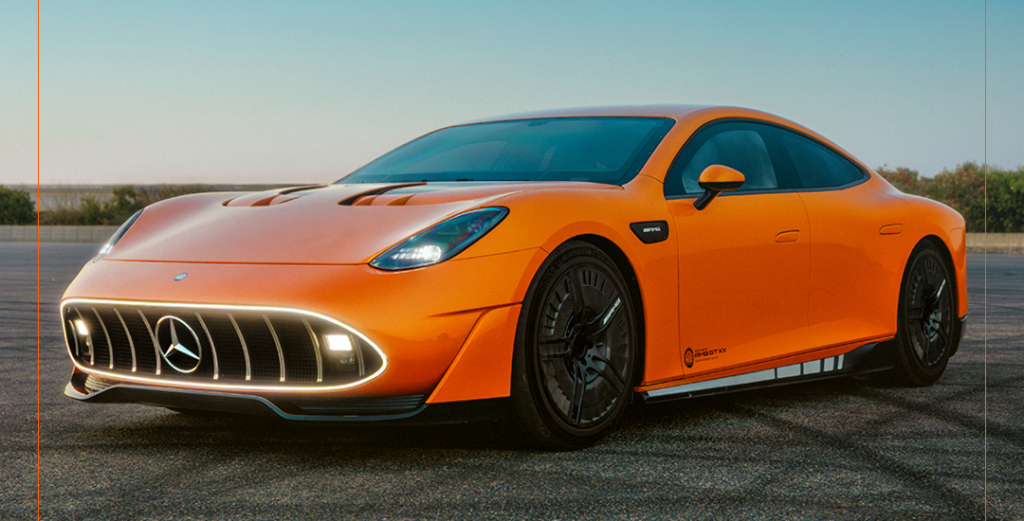 What makes this AMG electric concept car so powerful that Lei Jun praised it as "abnormal"?