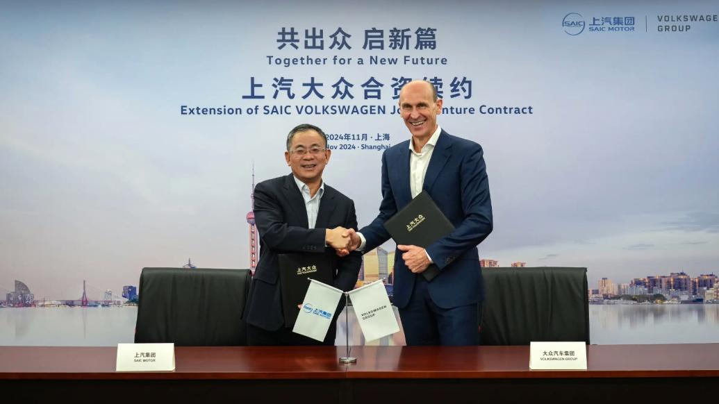 SAIC Volkswagen renews joint venture for 15 more years