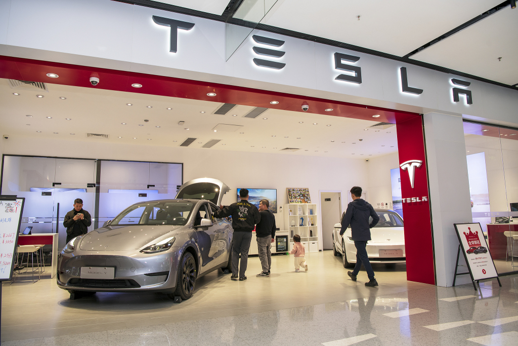 Tesla Sees First Decade Sales Decline Amid Hybrids