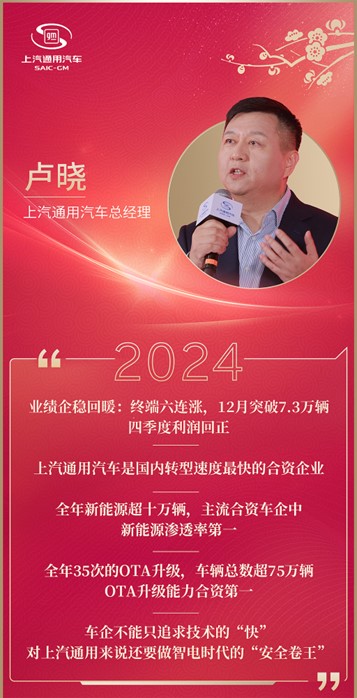 After the darkest moment in 2024, SAIC-GM vows to become the leader of joint venture 2.0 in 2025