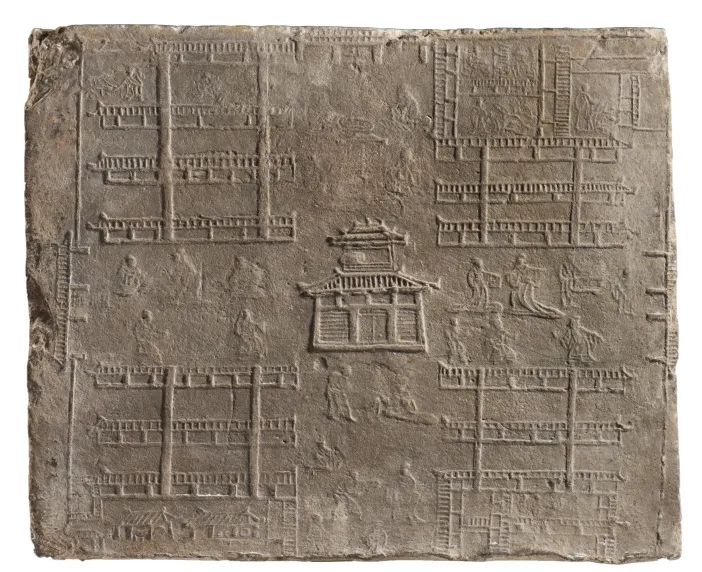 Store portrait bricks Eastern Han Dynasty Chengdu Museum