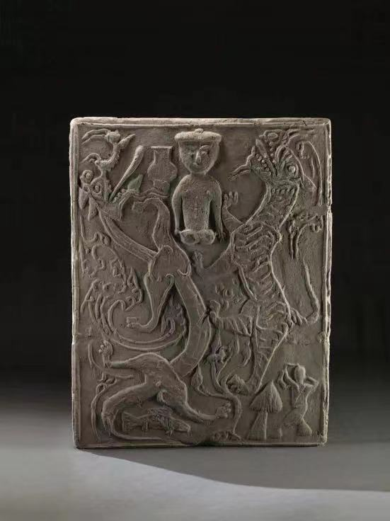Bricks of the Queen Mother of the West, Han Dynasty, Suzhou Museum