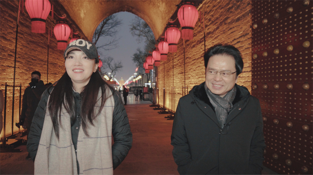 Chen Yan (right) and Chen Xiaoduo