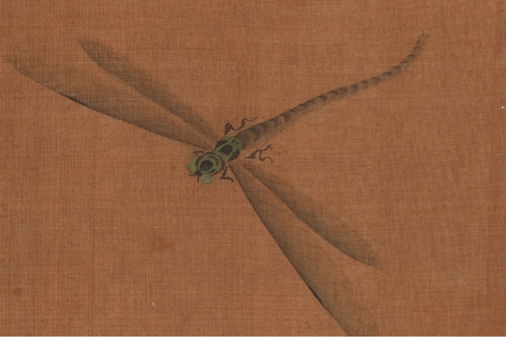 Biography of the Five Dynasties Xu Xi Flowers and Insects (Partial Dragonflies)