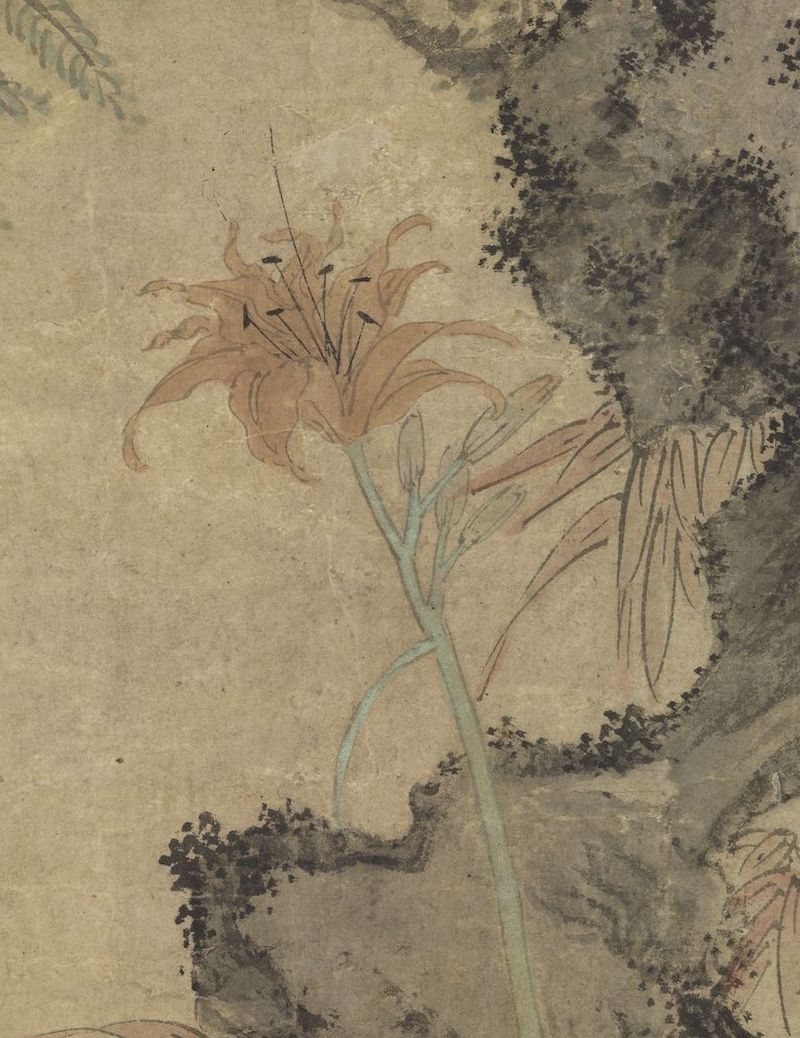 Yuan Lu Guang, Five Rui Figures, Axis (detail) Collection of the National Palace Museum, Taipei