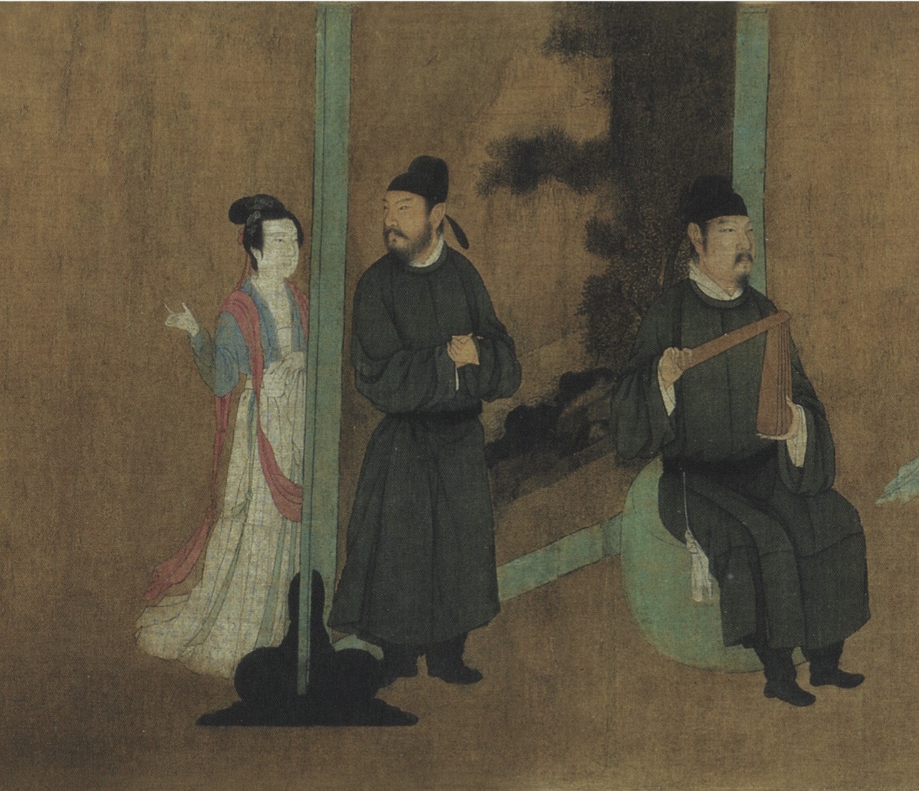 Figure 9: Detail of Gu Hongzhong's