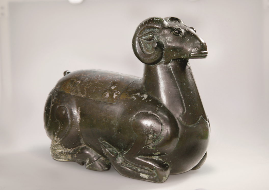 Bronze Yangzun Lamp (after the lamp panel is buckled)