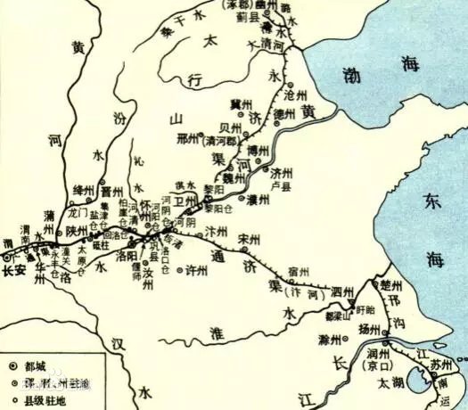 Indication of Tongji Canal in the historical map