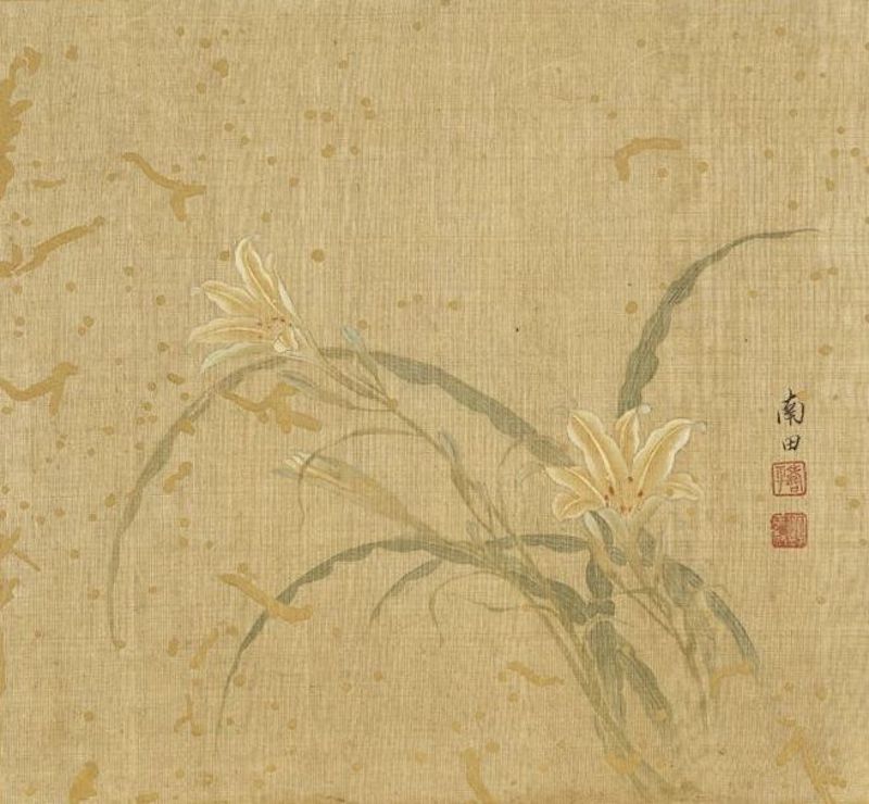 Qing Dynasty, Yun Shouping, Xuanhua This painting is selected from Yun Shouping's