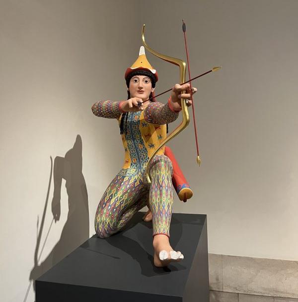 Greek Archer in Color Reconstruction of Team Brinkman