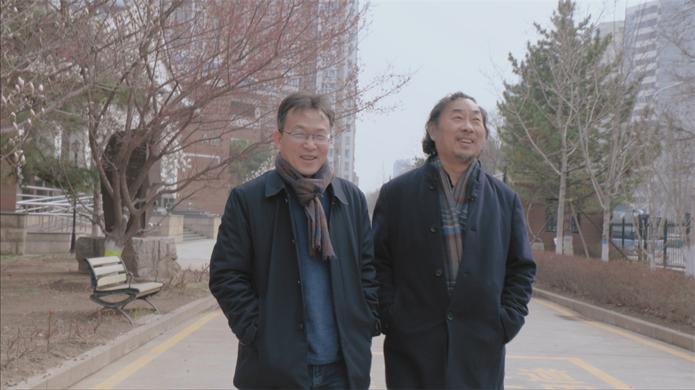 Li Er (left) and Zhang Qinghua