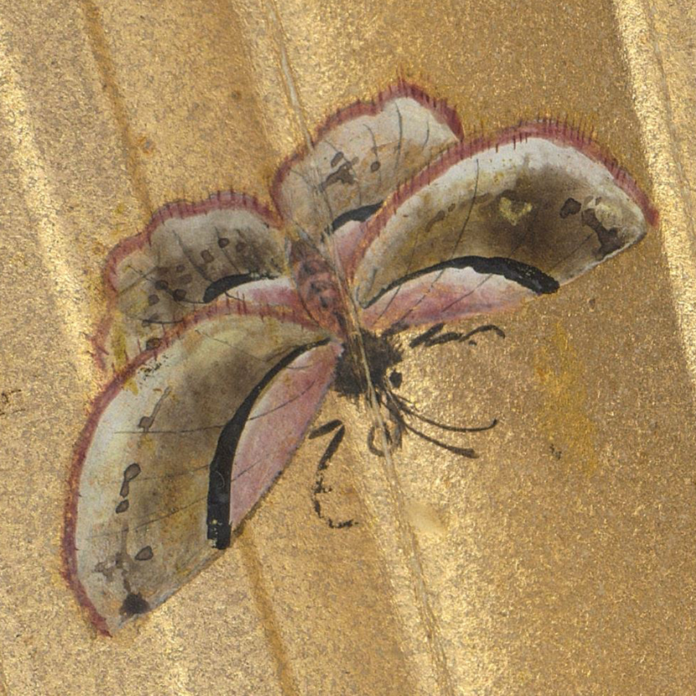 Ming Ma Shouzhen, Flower and Butterfly (Part)