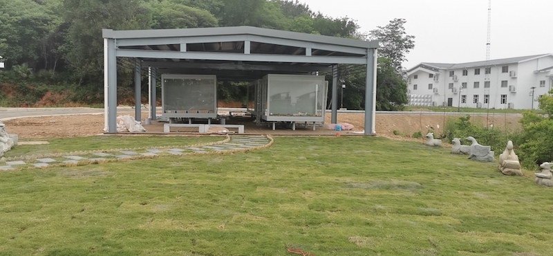 Outdoor Sunshine Exhibition Hall