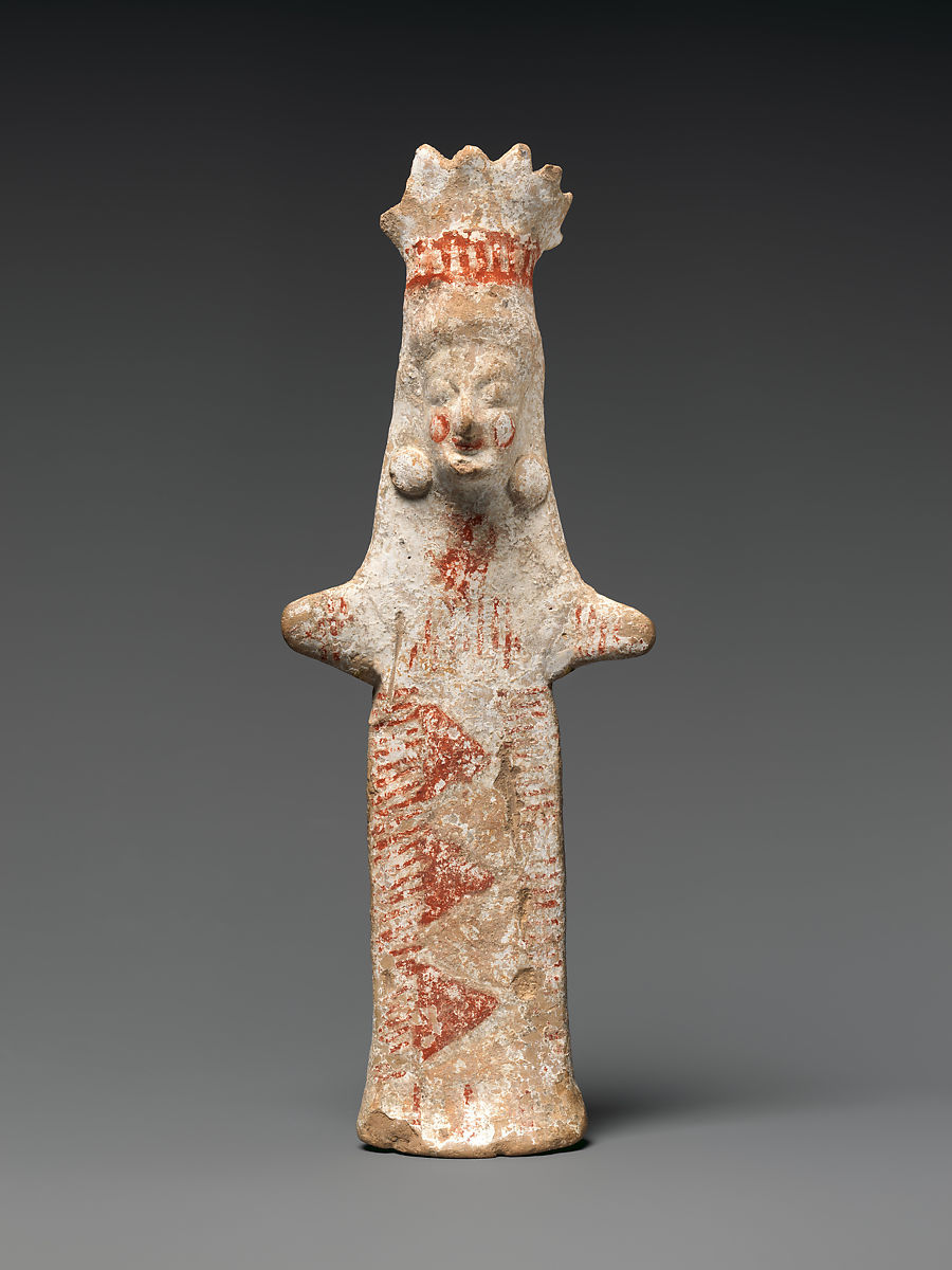 Standing Goddess, Ancient Greece, circa 525-500 BC